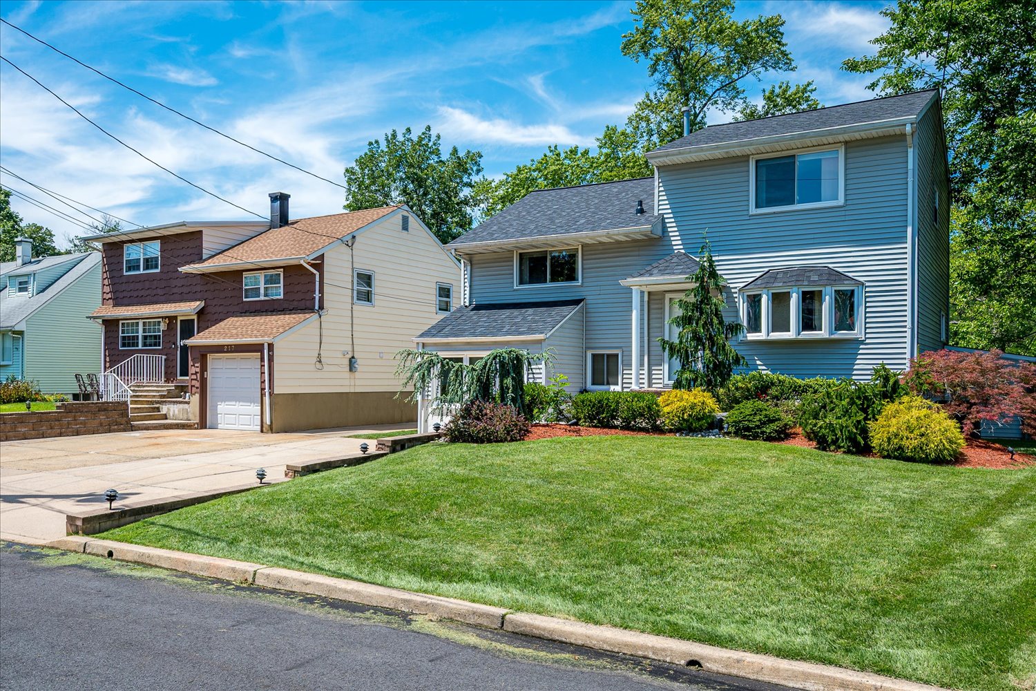 Beautifully maintained exterior and landscaped front yard